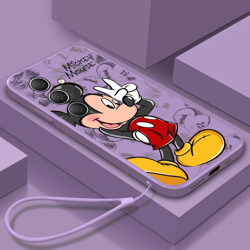 Capinha Branca com alça - Mickey corpo inteiro